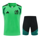 Mexico 26/27 Sleeveless Jersey and Shorts Set