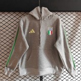 Italy 2026 Team Hoodie Grey