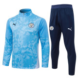 Manchester City 25/26 Half-Zip Training Top and Pants Set B25137 - PM