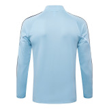 Manchester City 25/26 Half-Zip Training Top and Pants Set B25148