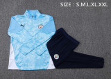 Manchester City 25/26 Half-Zip Training Top and Pants Set B25137 - PM