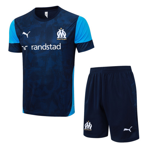 Olympique Marseille 25/26 Training Shirt and Shorts Set - D25252