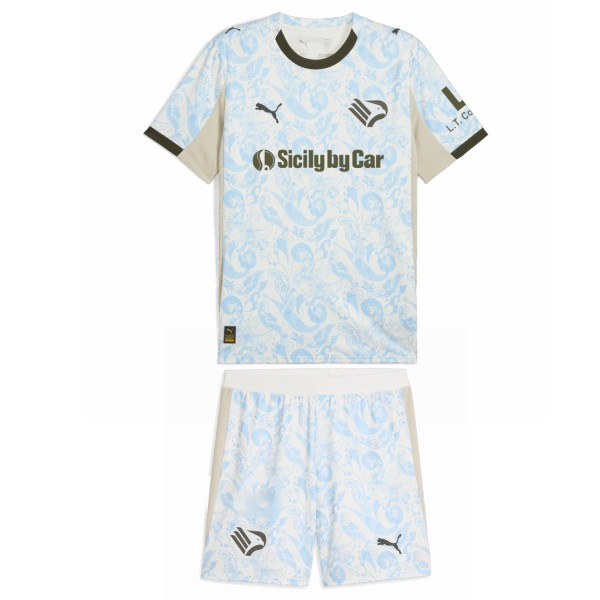 Kids Palermo FC 25/26 Third Jersey and Short Kit