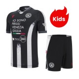 Kids Udinese Calcio 25/26 Home Jersey and Short Kit