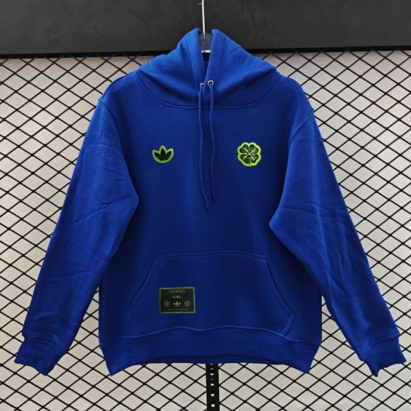 Celtic 25/26 Team Hoodie Blue