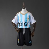 Kids Real Oviedo 25/26 Third Jersey and Short Kit