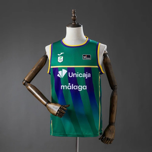 Thai Version Malaga 25/26 Home Basketball Jersey