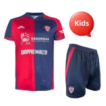 Kids Cagliari Calcio 25/26 Home Jersey and Short Kit