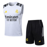 Real Madrid 25/26 Sleeveless Jersey and Shorts Set D25276 - PM
