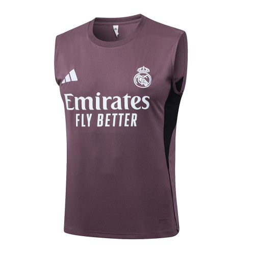 Real Madrid 25/26 Sleeveless Jersey and Shorts Set D25277