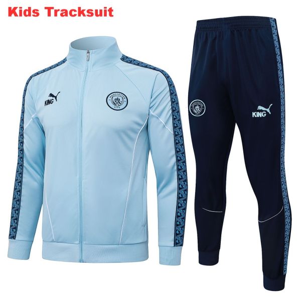 Kids Manchester City 25/26 Training Jacket and Pants Set E25223