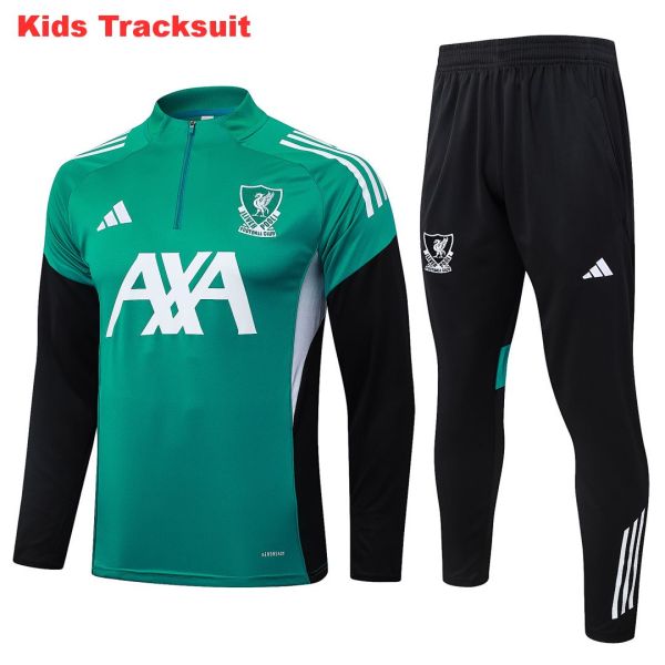 Kids Liverpool 25/26 Half-Zip Training Sweatshirt and Pants Set E25211