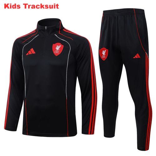 Kids Liverpool 25/26 Half-Zip Training Sweatshirt and Pants Set E25216