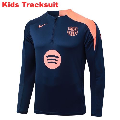 Kids Barcelona 25/26 Half-Zip Training Sweatshirt and Pants Set E25209