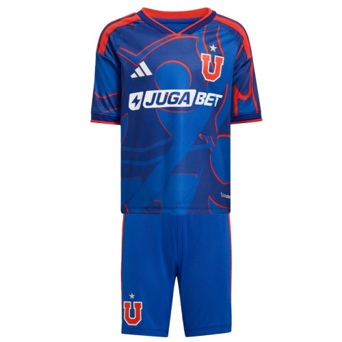 Kids Universidad de Chile 26/27 Home Jersey and Short Kit