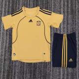 Kids Spain 2008 Euro Away Retro Kit