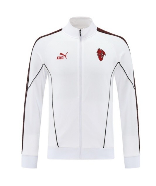 MIL 25/26 Full-Zip Team Track Jacket White
