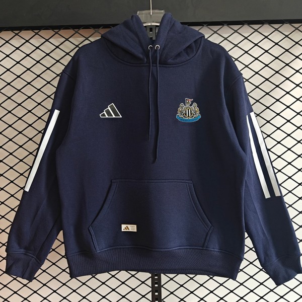 Newcastle United 25/26 Team Hoodie Dark Blue