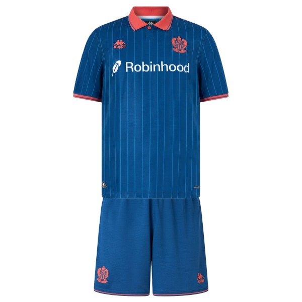 Kids OGC Nice 25/26 Third Jersey and Short Kit