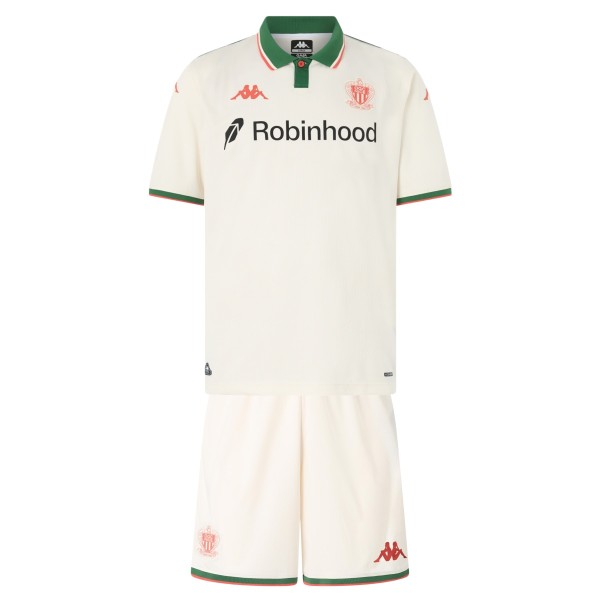 Kids OGC Nice 25/26 Away Jersey and Short Kit
