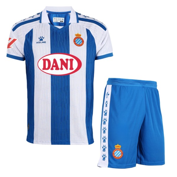 RCD Espanyol 25/26 Home Jersey and Short Kit