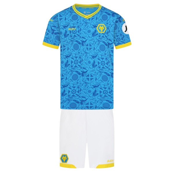 Kids Wolves 25/26 Third Jersey and Short Kit