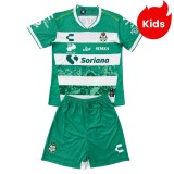 Kids Santos Laguna 25/26 Home Jersey and Short Kit