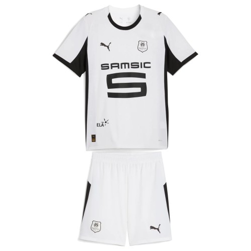 Kids Stade Rennais 25/26 Away Jersey and Short Kit