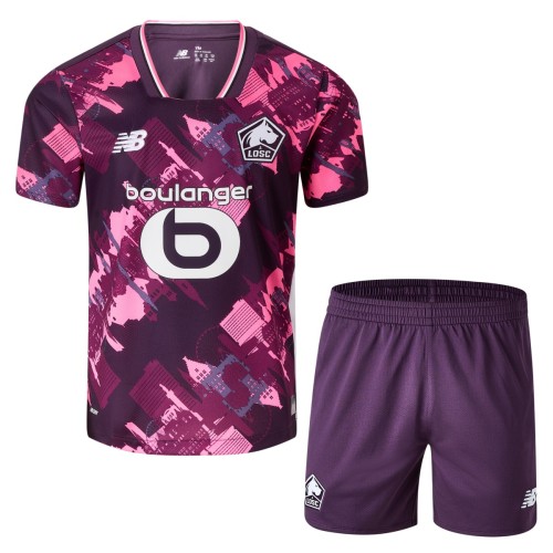 Lille OSC 25/26 Fourth Jersey and Short Kit