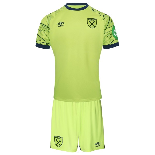 Kids West Ham United 25/26 Goalkeeper Jersey and Short Kit
