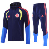 Colombia 26/27 Team Windbreaker Jacket and Pants Set - E01
