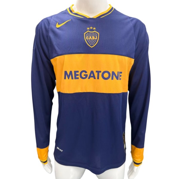 Boca Juniors 2006/2007 Home Long Sleeve Retro Jersey