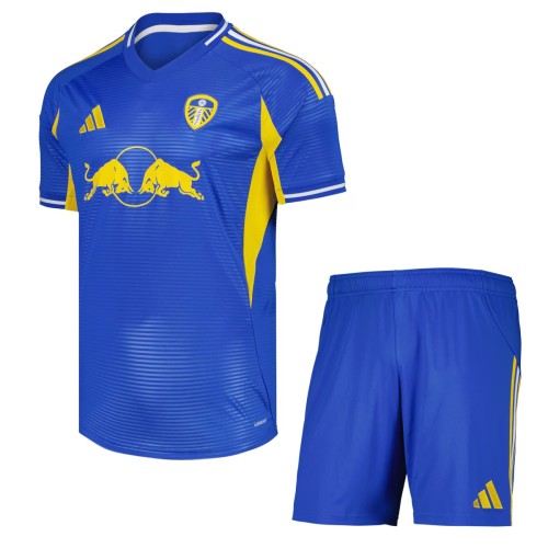 Leeds United 25/26 Away Jersey and Short Kit