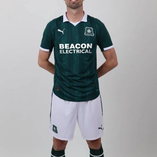 Plymouth Argyle FC 25/26 Home Jersey and Short Kit