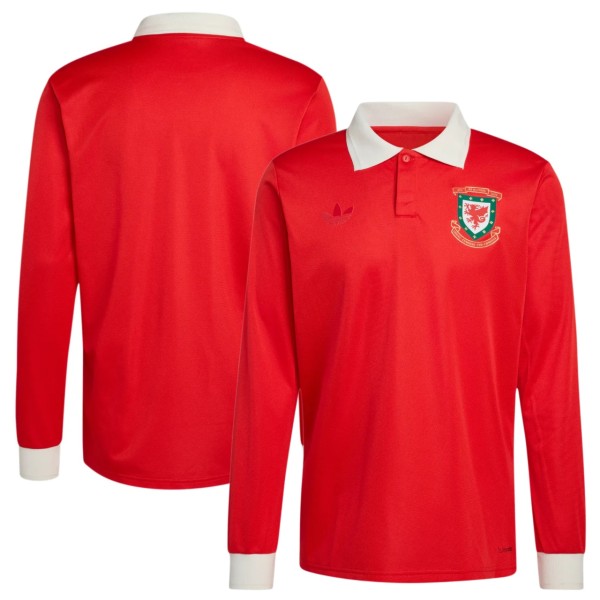 Thai Version Wales 2026 150 years Anniversary Long Sleeve Jersey