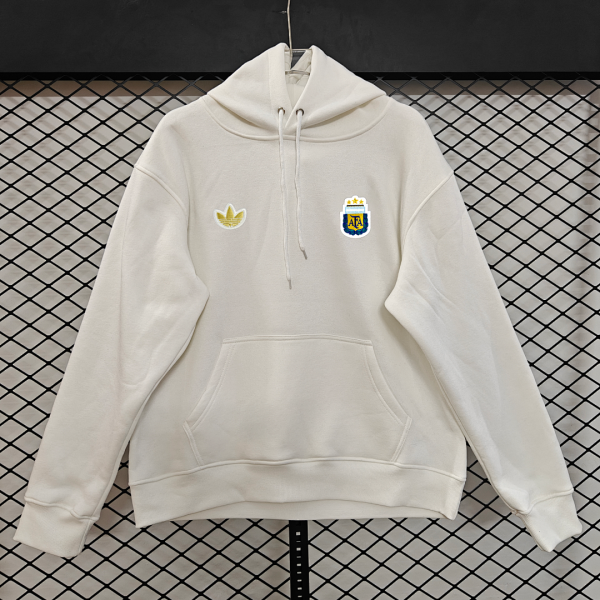 Argentina 2026 Team Hoodie White