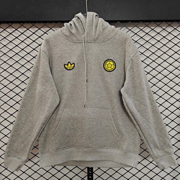 Colombia 2026 Team Hoodie Grey