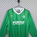 Werder Bremen 1988/1989 Away Long Sleeve Retro Jersey