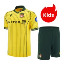 Kids Wrexham AFC 25/26 Away Jersey and Short Kit