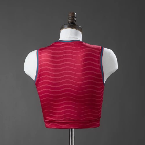 Thai Version Women's Portugal 2026 Home Cropped Vest