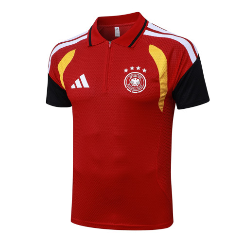 Player Version Germany 26/27 1/4 Zip Training Pro Polo and Pants Set D2603