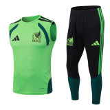 Player Version Mexico 26/27 Sleeveless Jersey and Pants Set D2603