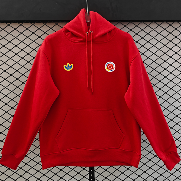 Colombia 2026 Team Hoodie Red