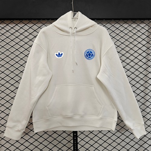 Colombia 2026 Team Hoodie White