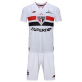 Kids São Paulo 26/27 Home Jersey and Short Kit