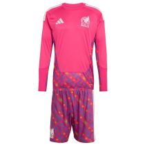 Kids Mexico 2026 Goalkeeper Long Sleeve Kit