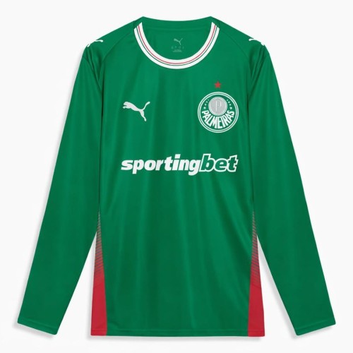 Thai Version Palmeiras 26/27 Home Long Sleeve Jersey