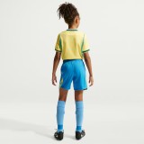Kids Brazil 2026 Home Jersey and Short Kit