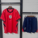 Kids England 2026 Away Jersey and Short Kit
