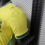 Player Version Brazil 2026 Home Authentic Jersey